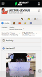 Mobile Screenshot of d0ct0r-devi0us.deviantart.com