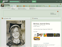 Tablet Screenshot of enzolog.deviantart.com