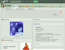 Tablet Screenshot of java-java.deviantart.com