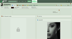Desktop Screenshot of moriannoxa.deviantart.com