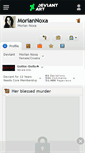Mobile Screenshot of moriannoxa.deviantart.com