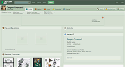 Desktop Screenshot of daryan-crescend.deviantart.com
