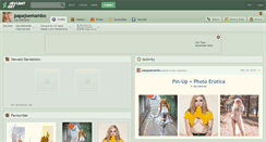 Desktop Screenshot of papajoemambo.deviantart.com