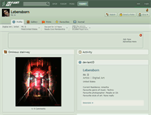 Tablet Screenshot of lebensborn.deviantart.com
