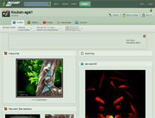 Tablet Screenshot of kouban-agari.deviantart.com
