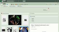 Desktop Screenshot of mati2.deviantart.com