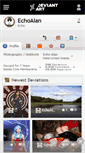 Mobile Screenshot of echoalan.deviantart.com