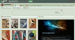 Desktop Screenshot of fractalhead.deviantart.com