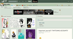 Desktop Screenshot of naru-neko.deviantart.com