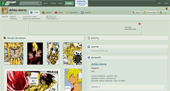 Desktop Screenshot of dohko-aioros.deviantart.com