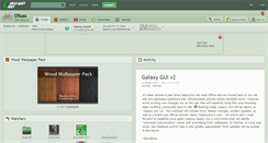 Desktop Screenshot of oliuss.deviantart.com