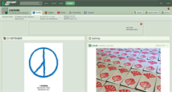 Desktop Screenshot of coclodo.deviantart.com