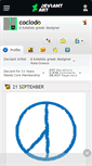 Mobile Screenshot of coclodo.deviantart.com