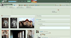 Desktop Screenshot of heloisewendigo.deviantart.com