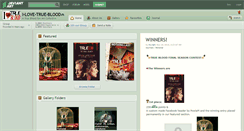 Desktop Screenshot of i-love-true-blood.deviantart.com