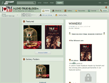 Tablet Screenshot of i-love-true-blood.deviantart.com