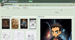 Desktop Screenshot of nightink-rcart.deviantart.com
