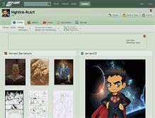 Tablet Screenshot of nightink-rcart.deviantart.com