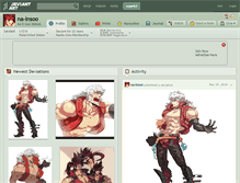 Tablet Screenshot of na-insoo.deviantart.com