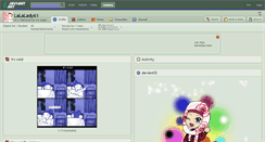 Desktop Screenshot of lalalady61.deviantart.com