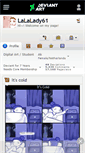 Mobile Screenshot of lalalady61.deviantart.com