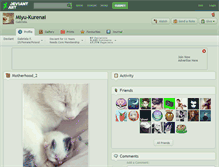 Tablet Screenshot of miyu-kurenai.deviantart.com