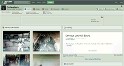 Desktop Screenshot of enclavetesla.deviantart.com