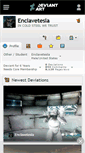 Mobile Screenshot of enclavetesla.deviantart.com
