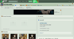 Desktop Screenshot of alclublondon.deviantart.com