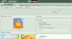 Desktop Screenshot of locorocofanclub.deviantart.com