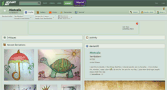 Desktop Screenshot of misstcalia.deviantart.com