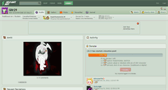 Desktop Screenshot of glir29.deviantart.com