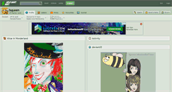Desktop Screenshot of bqueen.deviantart.com