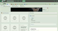 Desktop Screenshot of 17fuk.deviantart.com