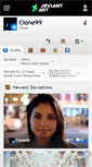 Mobile Screenshot of clone99.deviantart.com