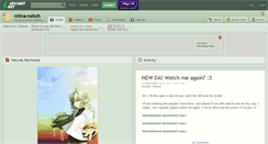 Desktop Screenshot of miina-nekoh.deviantart.com