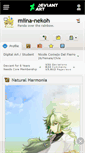 Mobile Screenshot of miina-nekoh.deviantart.com