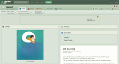 Desktop Screenshot of gamot.deviantart.com