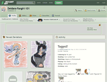 Tablet Screenshot of deidara-fangirl-101.deviantart.com