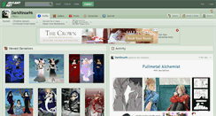 Desktop Screenshot of darkrinoa96.deviantart.com