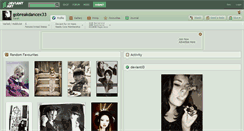 Desktop Screenshot of gobreakdancex33.deviantart.com