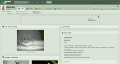 Desktop Screenshot of gloomboy.deviantart.com