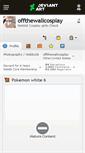 Mobile Screenshot of offthewallcosplay.deviantart.com