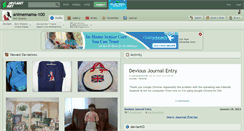 Desktop Screenshot of animemama-100.deviantart.com