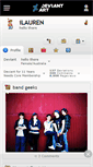 Mobile Screenshot of ilauren.deviantart.com