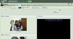 Desktop Screenshot of erin-xx.deviantart.com