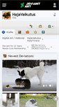 Mobile Screenshot of hajavaikutus.deviantart.com