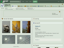 Tablet Screenshot of esther-r.deviantart.com