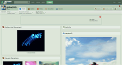 Desktop Screenshot of grabachick.deviantart.com