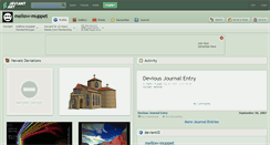 Desktop Screenshot of mellow-muppet.deviantart.com